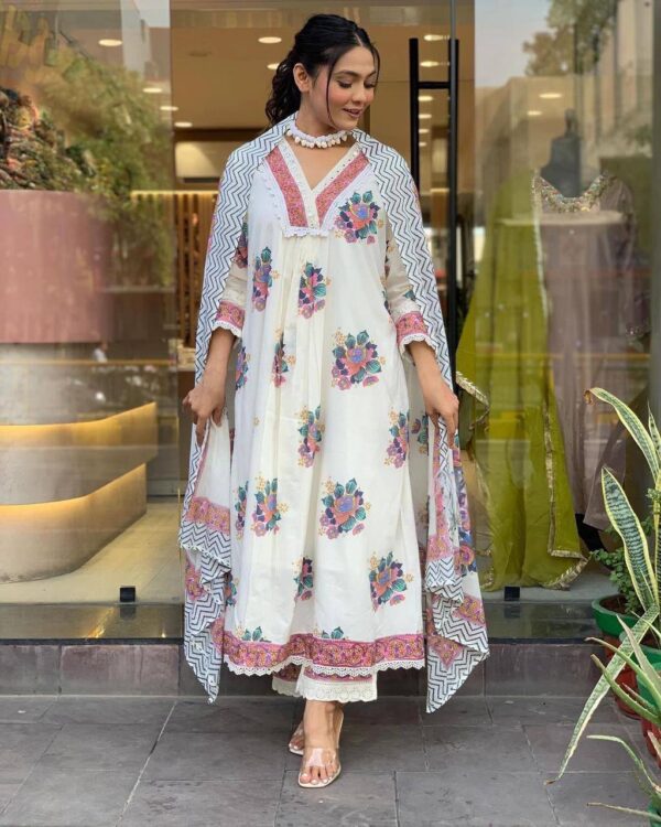 cotton fabric suit - Image 5