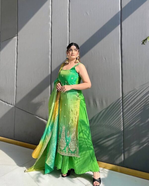 Sharara Set / Plazzo set Punjabi Vibes wedding Wear - Image 2