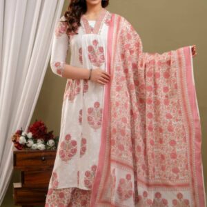 Puecotton suit set for summer cotton plazzo set for summer