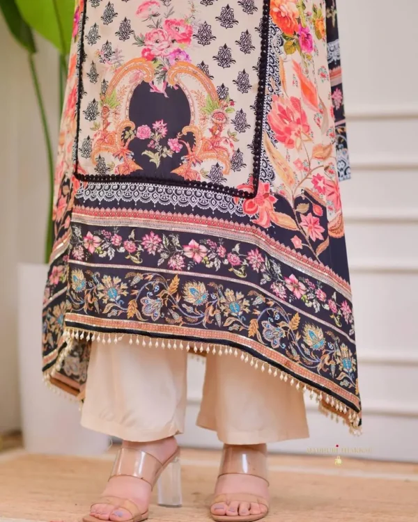 Designer Printed Straight Kurta with Plazzo Set for Women – Elegant Ethnic Wear