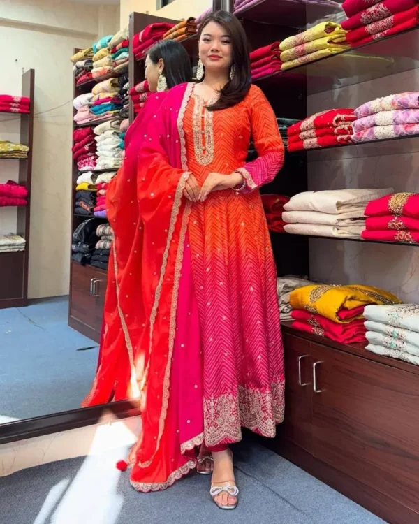 Anarkali Gown Set - Image 3