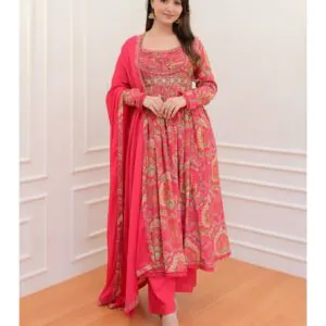 Anarkali gown set